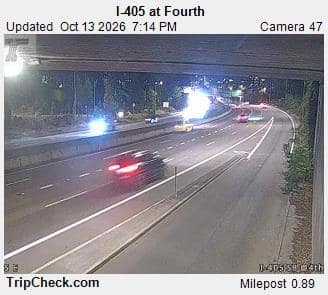 I-405 at SW Fourth Ave