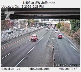 I-405 at SW Jefferson