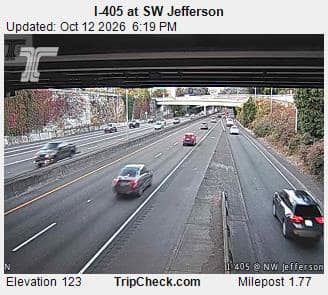 I-405 at SW Jefferson