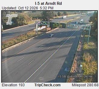 I-5 at Arndt Rd