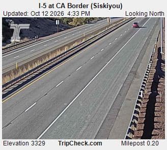 I-5 at CA Border (Siskiyou)