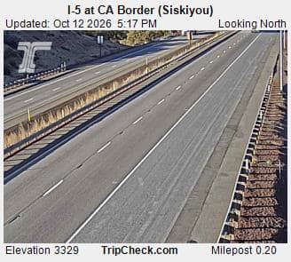 I-5 at CA Border (Siskiyou)