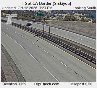 I-5 at CA Border (Siskiyou)