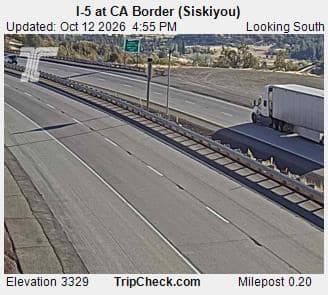 I-5 at CA Border (Siskiyou)