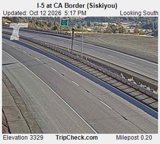 I-5 at CA Border (Siskiyou)