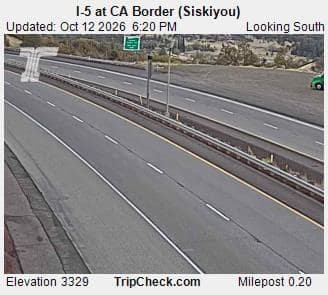 I-5 at CA Border (Siskiyou)