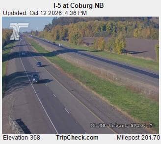 I-5 at Coburg NB