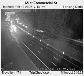 I-5 at Commercial St