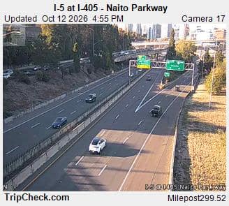 I-5 at I-405 Natio Parkway
