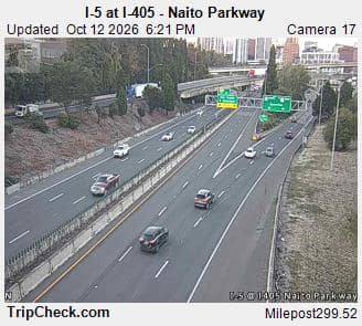 I-5 at I-405 Natio Parkway