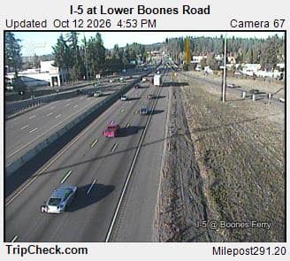 I-5 at Lower Boones Road