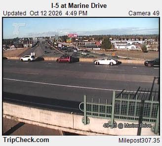 I-5 at Marine Dr.
