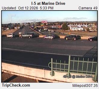 I-5 at Marine Dr.