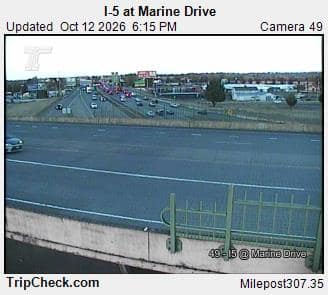 I-5 at Marine Dr.