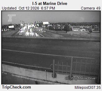 I-5 at Marine Dr.
