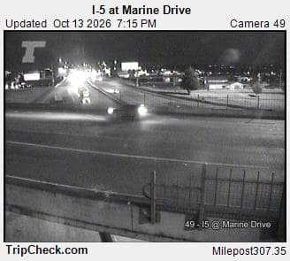 I-5 at Marine Dr.