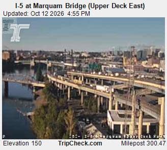 I-5 at Marquam Bridge (Upper Deck East)
