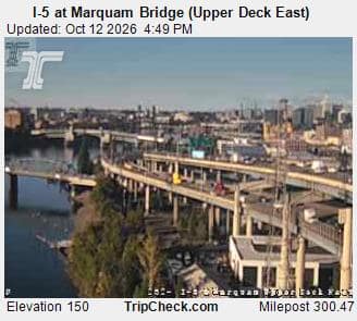 I-5 at Marquam Bridge (Upper Deck East)