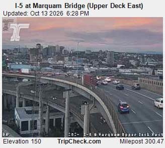I-5 at Marquam Bridge (Upper Deck East)