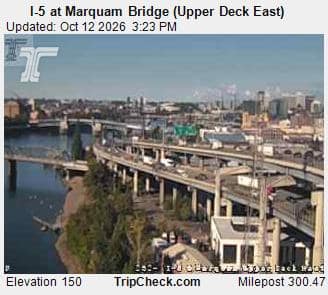 I-5 at Marquam Bridge (Upper Deck East)