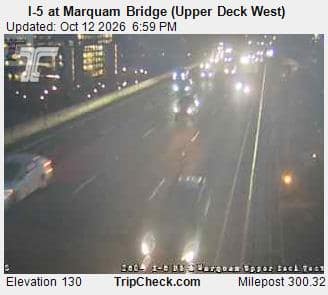 I-5 at Marquam Bridge (Upper Deck West)