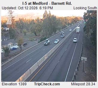 I-5 at Medford - Barnett Rd.