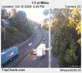 I-5 at Miles