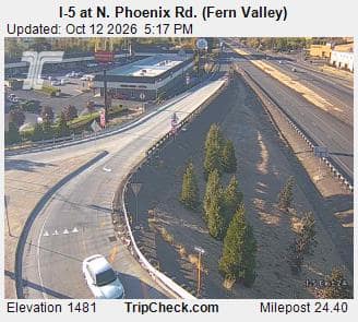 I-5 at N. Phoenix Rd. (Fern Valley)
