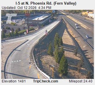 I-5 at N. Phoenix Rd. (Fern Valley)