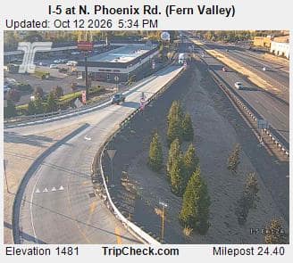 I-5 at N. Phoenix Rd. (Fern Valley)
