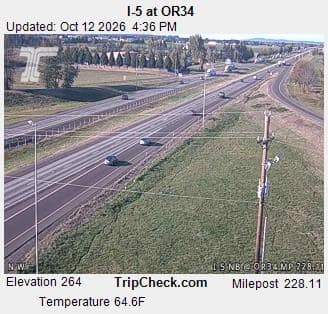 I-5 at OR34