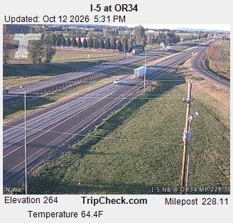 I-5 at OR34