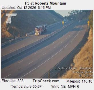 I-5 at Roberts Mountain