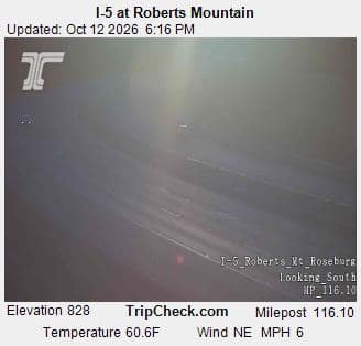 I-5 at Roberts Mountain