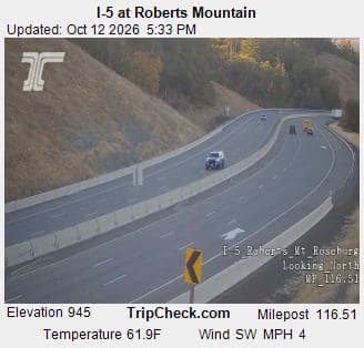 I-5 at Roberts Mountain