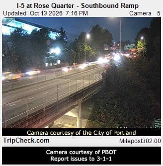 I-5 at Rose Quarter - Southbound Ramp