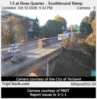 I-5 at Rose Quarter - Southbound Ramp
