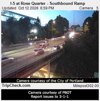 I-5 at Rose Quarter - Southbound Ramp