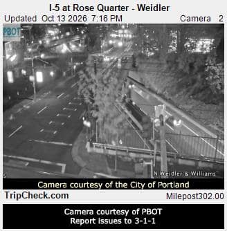 I-5 at Rose Quarter - Weidler