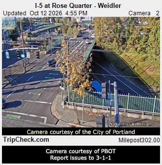 I-5 at Rose Quarter - Weidler