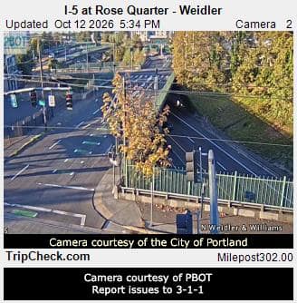 I-5 at Rose Quarter - Weidler