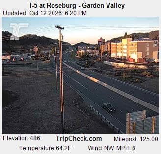 I-5 at Roseburg - Garden Valley