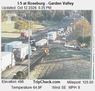 I-5 at Roseburg - Garden Valley