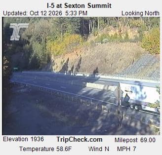 I-5 at Sexton Summit