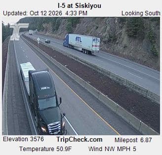 I-5 at Siskiyou