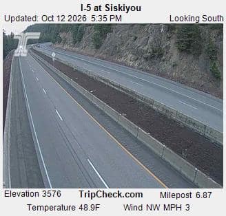 I-5 at Siskiyou