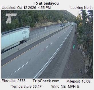I-5 at Siskiyou
