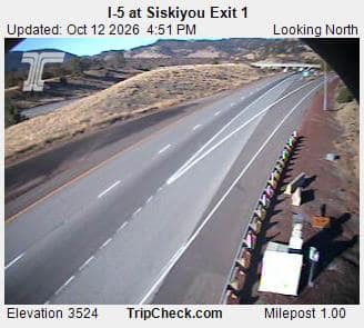 I-5 at Siskiyou Exit 1