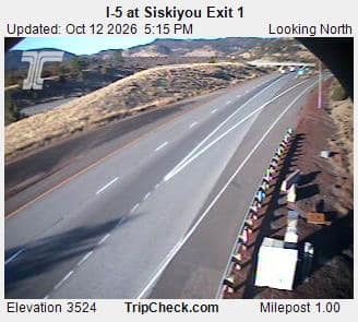 I-5 at Siskiyou Exit 1