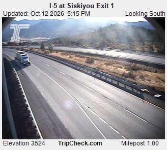 I-5 at Siskiyou Exit 1